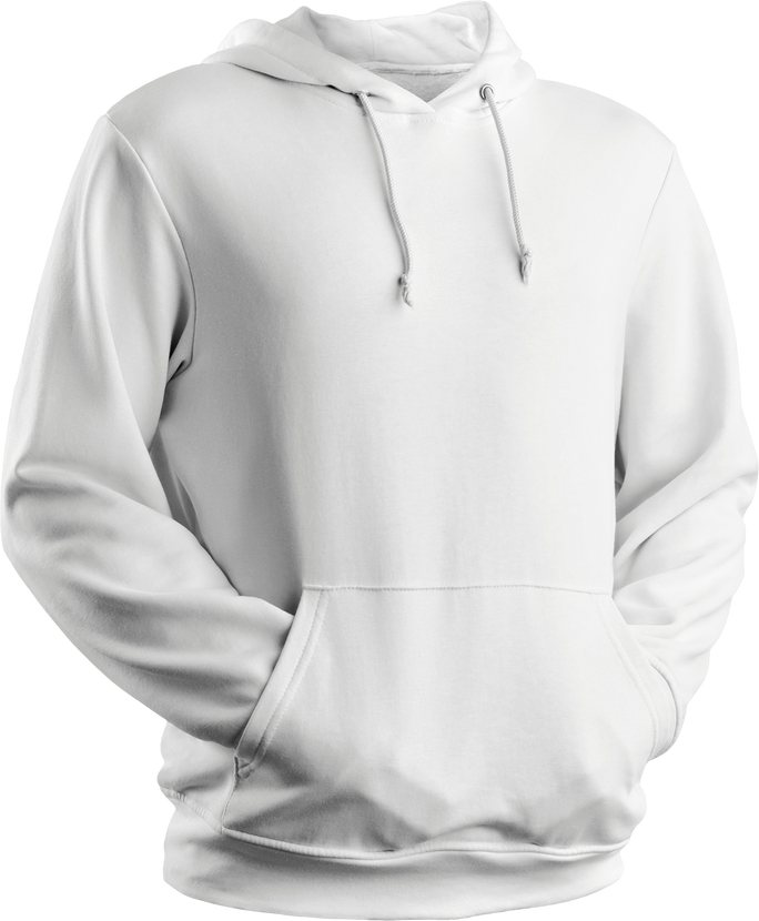 White Hoodie Cutout